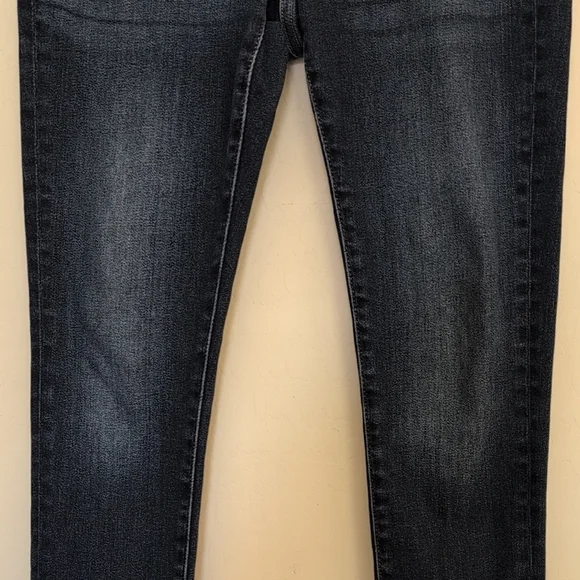 BKE Payton Mid Rise Skinny Universal Fit Dark Blue Wash Denim Jean - Size 28 - Picture 3 of 12